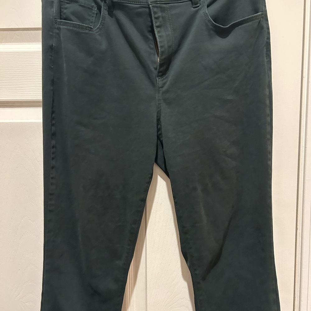 Dark Green Pants